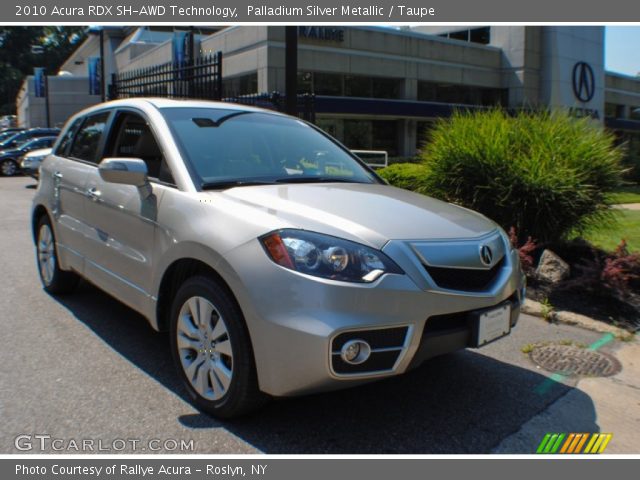 2010 Acura RDX SH-AWD Technology in Palladium Silver Metallic