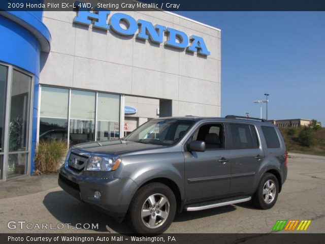 2009 Honda Pilot EX-L 4WD in Sterling Gray Metallic