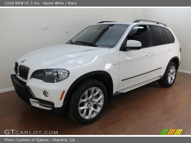 2008 BMW X5 3.0si in Alpine White