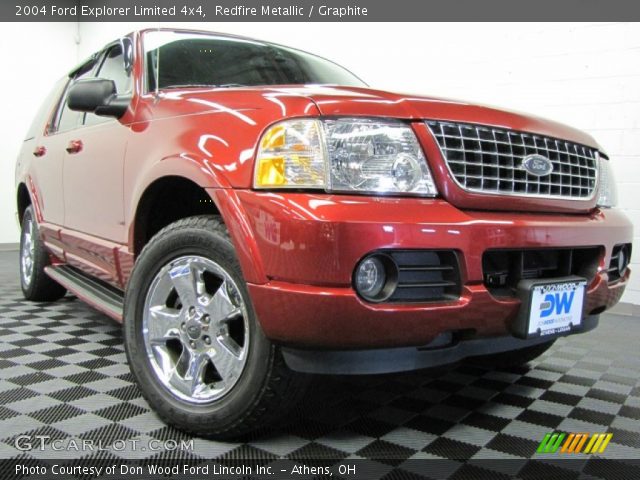 2004 Ford Explorer Limited 4x4 in Redfire Metallic