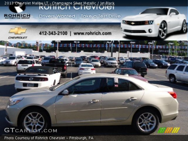 2013 Chevrolet Malibu LT in Champagne Silver Metallic