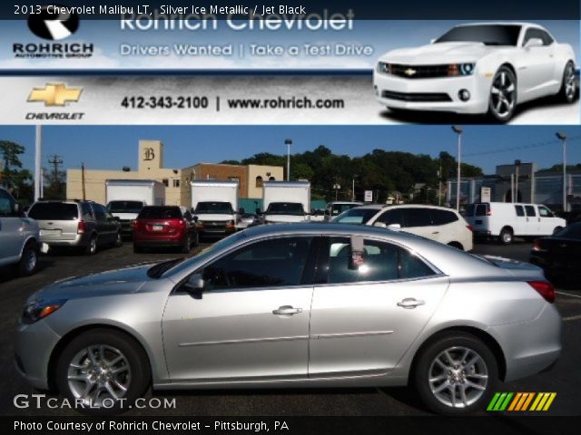 2013 Chevrolet Malibu LT in Silver Ice Metallic