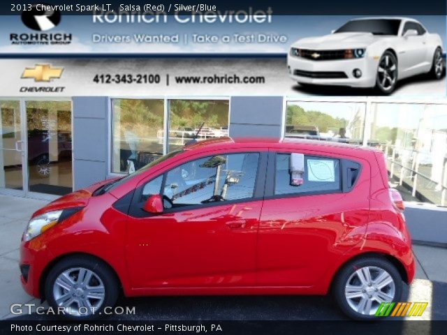 2013 Chevrolet Spark LT in Salsa (Red)