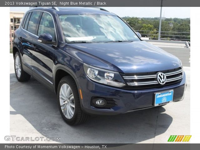 2013 Volkswagen Tiguan SE in Night Blue Metallic