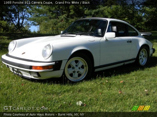 1988 Porsche 911 Carrera Coupe in Grand Prix White