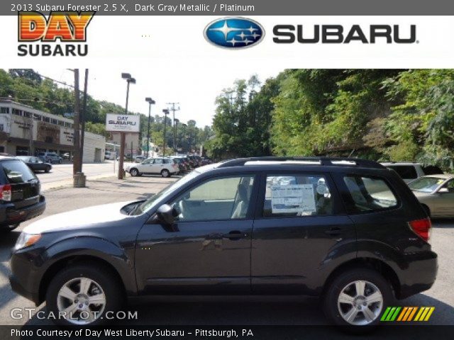 2013 Subaru Forester 2.5 X in Dark Gray Metallic