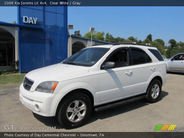 2006 Kia Sorento LX 4x4 in Clear White