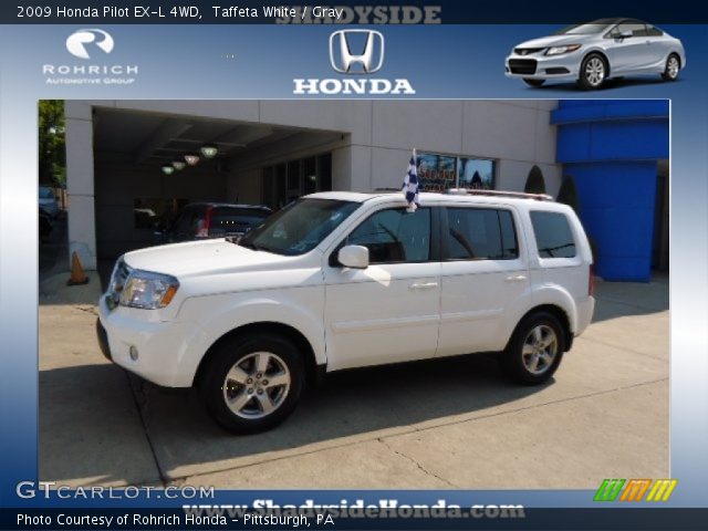 2009 Honda Pilot EX-L 4WD in Taffeta White