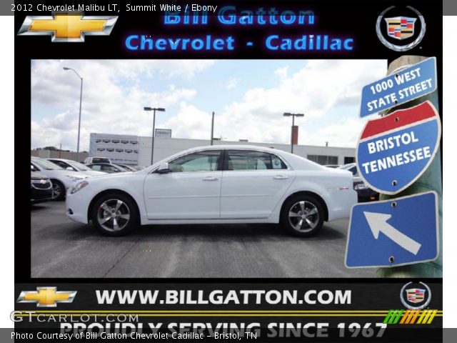 2012 Chevrolet Malibu LT in Summit White