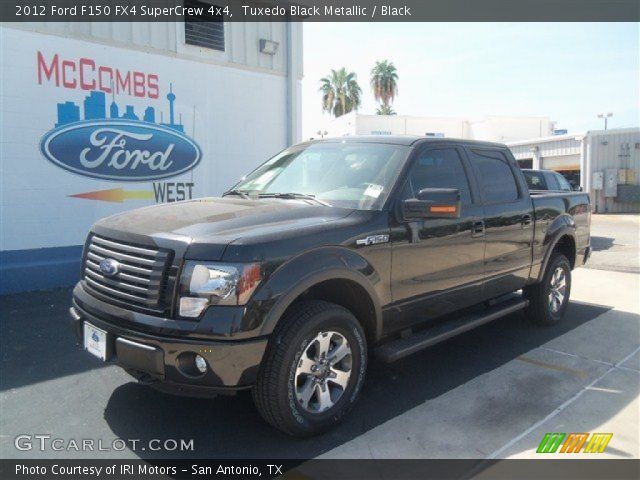 2012 Ford F150 FX4 SuperCrew 4x4 in Tuxedo Black Metallic