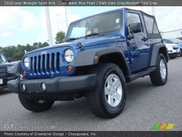 Deep water blue jeep wrangler for sale #3