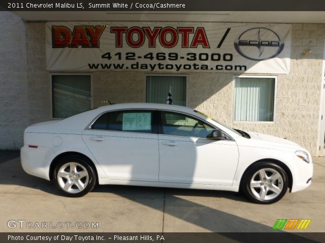 2011 Chevrolet Malibu LS in Summit White