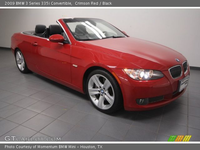 2009 BMW 3 Series 335i Convertible in Crimson Red