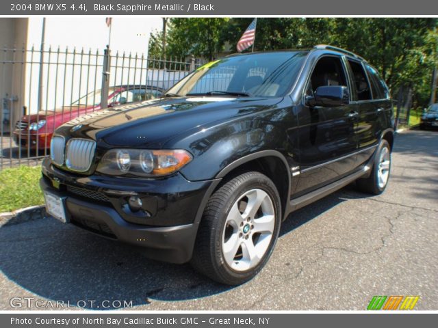 2004 BMW X5 4.4i in Black Sapphire Metallic
