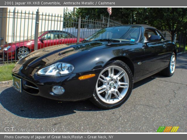 2001 Jaguar XK XK8 Convertible in Anthracite Metallic