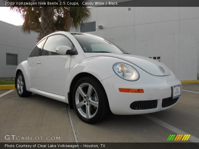 2009 Volkswagen New Beetle 2.5 Coupe in Candy White