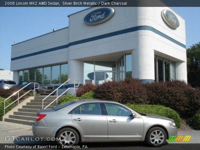 2008 Lincoln MKZ AWD Sedan in Silver Birch Metallic