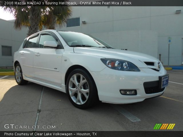2008 Mazda MAZDA3 s Touring Hatchback in Crystal White Pearl Mica