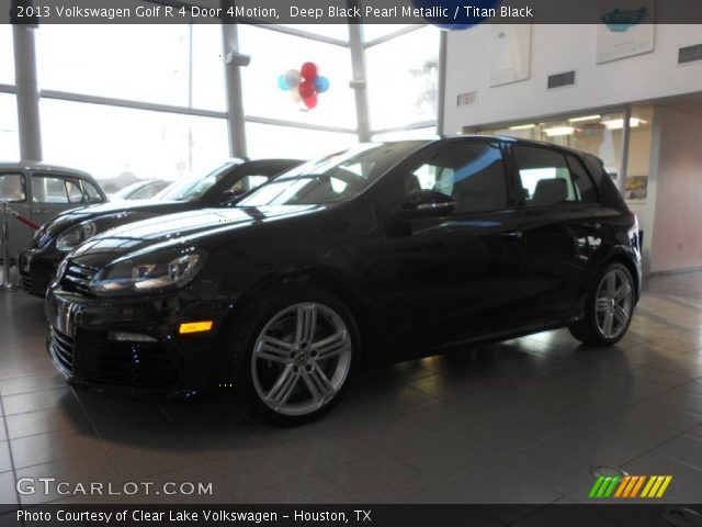 2013 Volkswagen Golf R 4 Door 4Motion in Deep Black Pearl Metallic