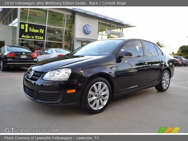 2010 Volkswagen Jetta Wolfsburg Edition Sedan in Black