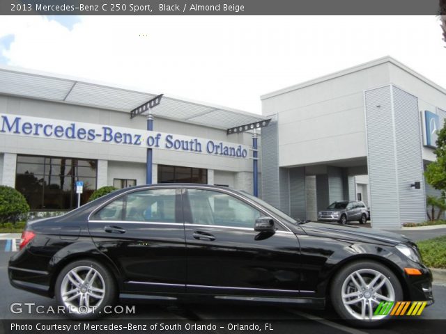 2013 Mercedes-Benz C 250 Sport in Black
