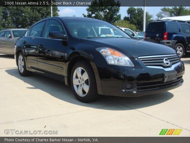 2008 Nissan Altima 2.5 S in Super Black
