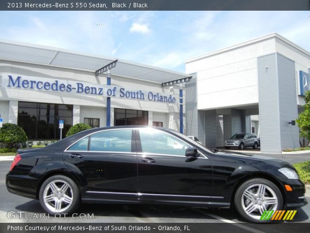 2013 Mercedes-Benz S 550 Sedan in Black