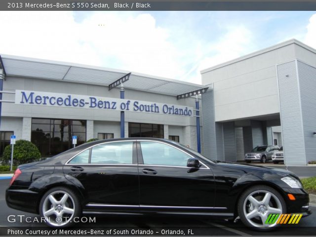 2013 Mercedes-Benz S 550 Sedan in Black