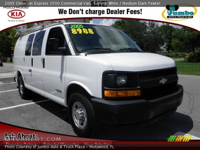 2005 Chevrolet Express 3500 Commercial Van in Summit White