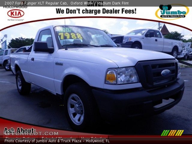 2007 Ford Ranger XLT Regular Cab in Oxford White