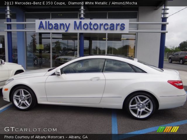 2013 Mercedes-Benz E 350 Coupe in Diamond White Metallic