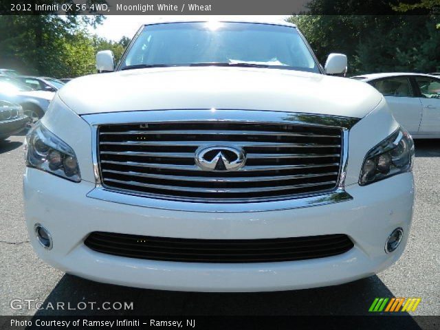 2012 Infiniti QX 56 4WD in Moonlight White