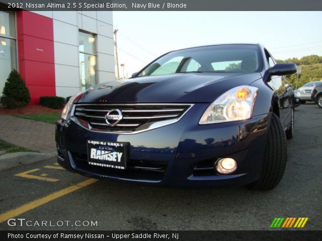 2012 Nissan Altima 2.5 S Special Edition in Navy Blue