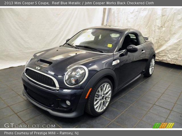 2013 Mini Cooper S Coupe in Reef Blue Metallic