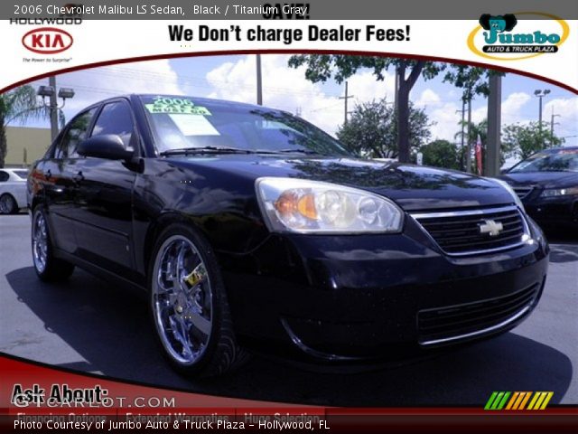 2006 Chevrolet Malibu LS Sedan in Black