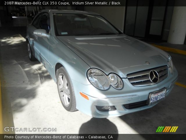 2007 Mercedes-Benz CLK 350 Coupe in Iridium Silver Metallic
