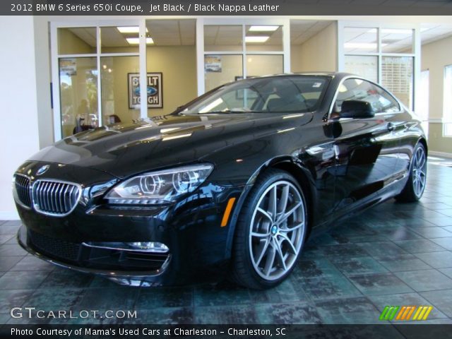 2012 BMW 6 Series 650i Coupe in Jet Black