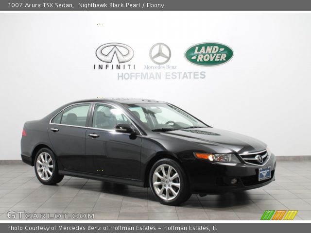 2007 Acura TSX Sedan in Nighthawk Black Pearl