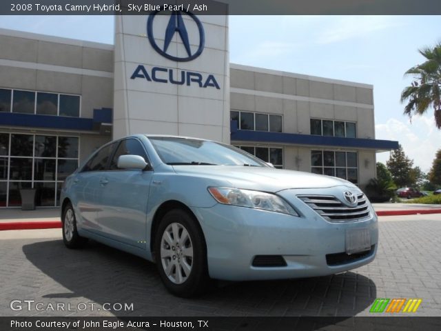 2008 toyota camry sky blue #7