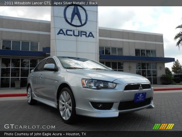 2011 Mitsubishi Lancer GTS in Apex Silver Metallic