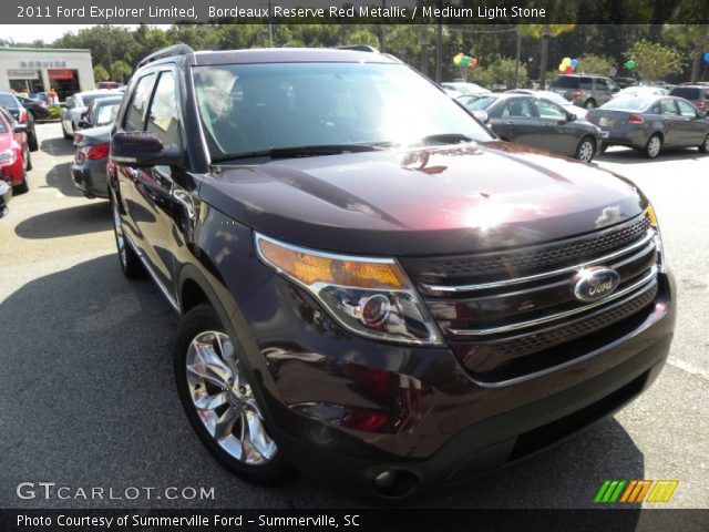 2011 Ford Explorer Limited in Bordeaux Reserve Red Metallic