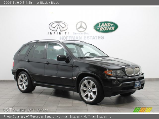 2006 BMW X5 4.8is in Jet Black