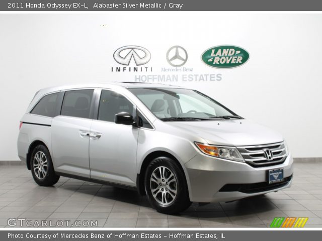 2011 Honda Odyssey EX-L in Alabaster Silver Metallic