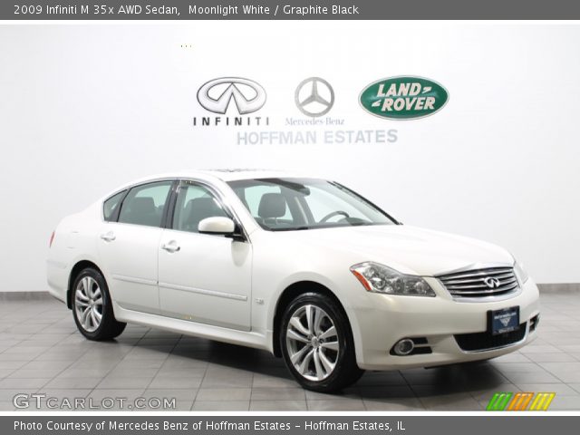 2009 Infiniti M 35x AWD Sedan in Moonlight White