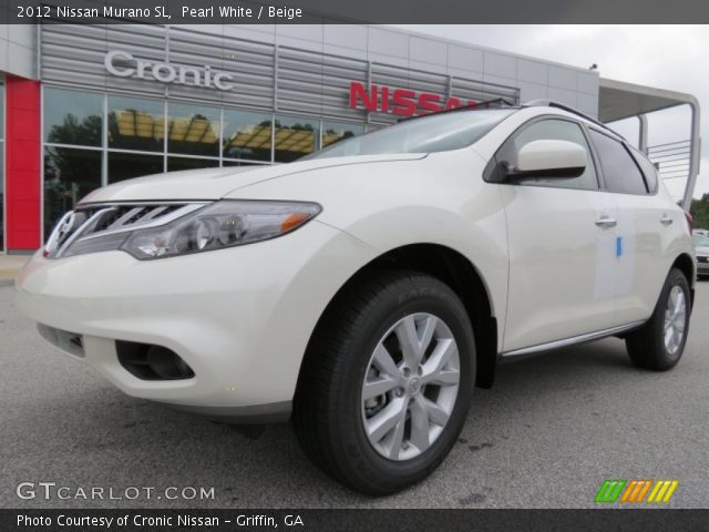 2012 Nissan Murano SL in Pearl White