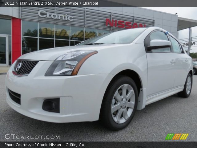 2012 Nissan Sentra 2.0 SR in Aspen White