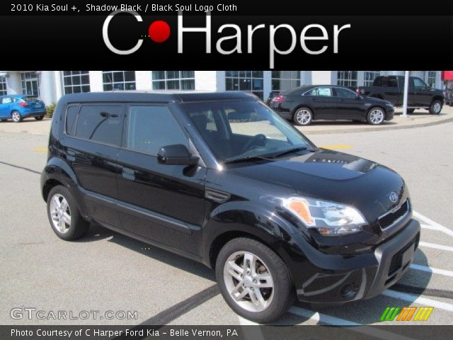 2010 Kia Soul + in Shadow Black