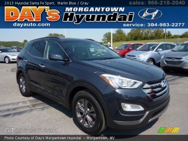 2013 Hyundai Santa Fe Sport in Marlin Blue