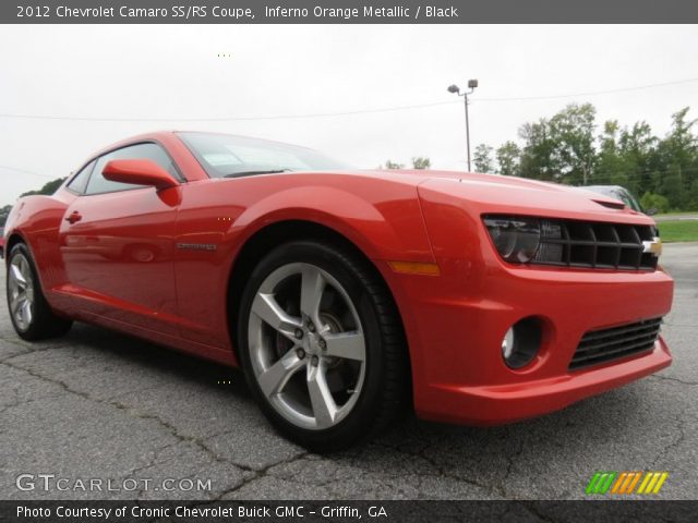 2012 Chevrolet Camaro SS/RS Coupe in Inferno Orange Metallic