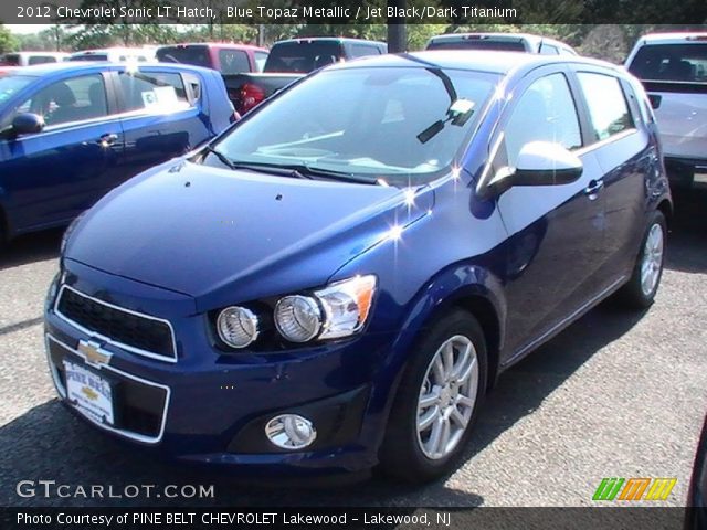 2012 Chevrolet Sonic LT Hatch in Blue Topaz Metallic